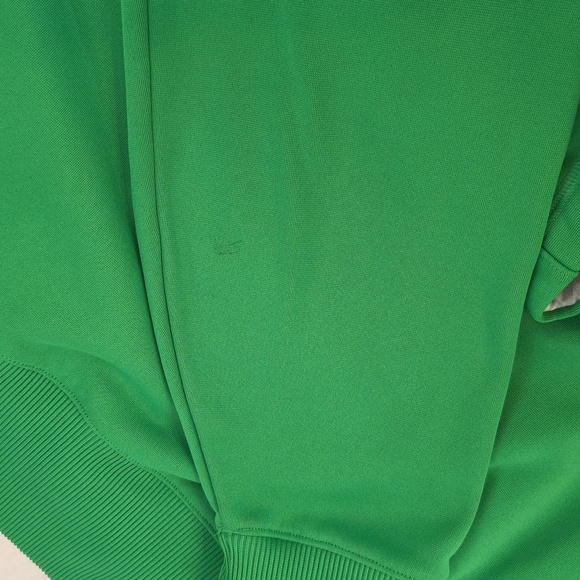 UNDER ARMOUR Mens LG Green Hustle Fleece Hoodie Pullover ColdGear Semi-Fitted - Picture 7 of 7